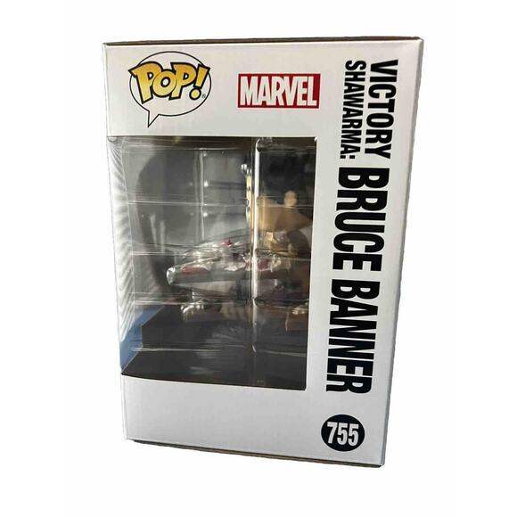 Marvel Avengers Bruce Banner Funko Pop Deluxe Victory Shawarma No. 755 NEW NIB - Picture 2 of 8